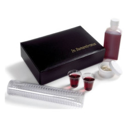 Portable Communion Set - Solid Case with magnetic flap